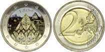Finlande 2 Euros - 200ème anniversaire de l\'Autonomie de la Finlande - Colorisée - 2009