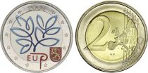 Finlande 2 Euros - Elargissement de l\'UE de 2004 - Colorisée - 2004