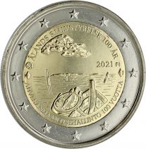 Finlande 2 Euros Commémo. BE FINLANDE 2021 - 100 ans de l?autonomie des Îles Åland