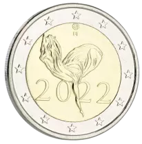 Finlande 2 Euros Comm&eacute;mo. BE FINLANDE 2022 - 100 ans du Ballet National finlandais