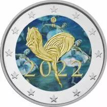 Finlande 2 Euros Comm&eacute;mo. COULEUR FINLANDE 2022 - 100 ans du Ballet National finlandais