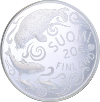 Finlande 20 Euros Argent Finlande 2011 - Protection de la Mer Baltique