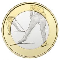 Finlande 5 Euro, Ski de Fond - 2016