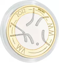 Finlande 5 Euros FINLANDE 2022 - Championnat du Monde de Hockey sur Glace - Version limit&eacute;e num&eacute;rot&eacute;e