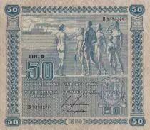 Finlande 50 Markkaa - Bleu - 1939 - SUP+ - P.72