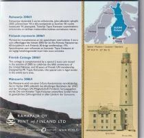 Finlande Coffret BU Euro - 1 centime &agrave; 2 euros + 2 euros comm&eacute;mo - 2006