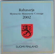 Finlande Coffret BU Euro - 1 centime &agrave; 2 euros - 2002