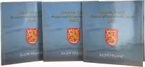 Finlande Coffret BU Euro 1999 2000 2001 - Finlande