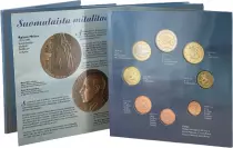 Finlande Coffret BU Euro 1999 2000 2001 - Finlande