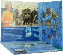 Finlande Coffret BU Euro 2007 FINLANDE - 90 ans de l\'Ind&eacute;pendance
