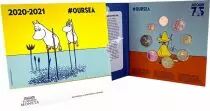 Finlande Coffret BU Euro 2020 FINLANDE - Moomins #OurSea