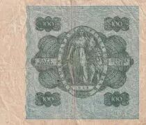 Finlandia 100 Markkaa - Bue & green - Litt B - 1945 (1948) - P.88