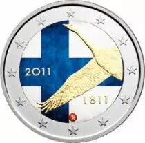 Finlandia 2 Euro 2011, 200 years of Finland Bank