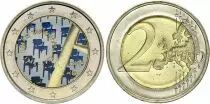 Finlandia 2 Euros - 100th anniversary of the birth of Ilmari Tapiovaara - Colorised - 2014