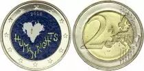 Finlandia 2 Euros - 60th anniversary of the Universal Declaration of the Human Rights at the UNO - Colorised - 2008