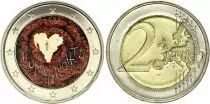 Finlandia 2 Euros - 60th anniversary of the Universal Declaration of the Human Rights at the UNO - Colorised - 2008