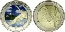 Finlandia 2 Euros - Bank of Finland - Colorised - 2011