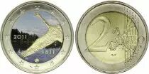 Finlandia 2 Euros - Bank of Finland - Colorised - 2011