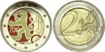 Finlandia 2 Euros - Cration of the Rahapaja - Colorised - 2010