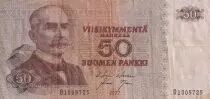 Finlandia 50 Markkaa - Kaarlo Juho Stahlberg  - 1977 - F - P.108a