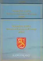 Finlandia UNC Set Finland 1999 - 2000 - 2001 - 8 euro coins - Used