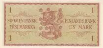 Finnland 1 Markka - Wheat Ears - Arms - 1963 - Serial AI
