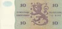 Finnland 10 Markkaa Juho Kusti Paasikivi - Lion - Serial R - 1980 - P.112a