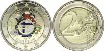 Finnland 2 Euros - 10 years of the Euro - Colorised - 2012