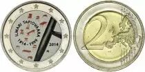 Finnland 2 Euros - 100th anniversary of the birth of Ilmari Tapiovaara - Colorised - 2014