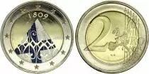 Finnland 2 Euros - 200th anniversary of the autonomy of Finland - Colorised - 2009