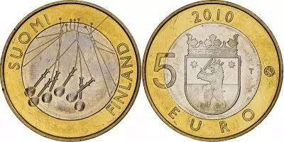 Finnland 5 Euro Satakunta - 2010