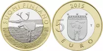 Finnland 5 Euro The Lapland Reindeer - 2015