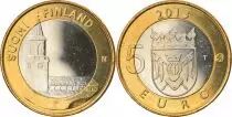 Finnland 5 Euro Turku Cathedral in Southwest Finland - 2013