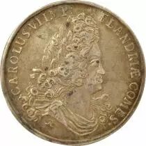 Flanders, Charles VI - Silver Token, Territory of Ypres - 1720