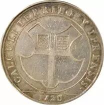 Flanders, Charles VI - Silver Token, Territory of Ypres - 1720