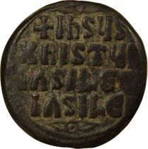 Follis, Anonymous, Class A2 - 970 / 976 Constantinople, Var 14b