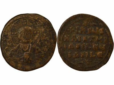 Follis, Anonymous, Class A2 - 976 / 1035 Constantinople, Var. 12/13