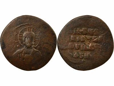 Follis, Anonymous, Class A2 - 976 / 1035 Constantinople, Var. 3