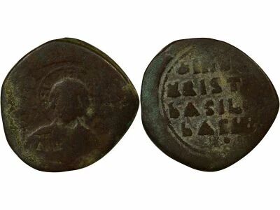 Follis, Anonymous, Class A2 - 976 / 1035 Constantinople, Var. 3