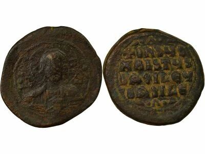 Follis, Anonymous, Class A2 - 976 / 1035 Constantinople, Var. 30