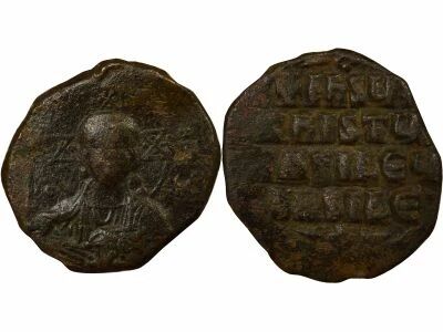 Follis, Anonymous, Class A2 - 976 / 1035 Constantinople, Var. 41