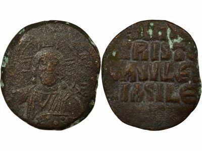 Follis, Anonymous, Class A2 - 976 / 1035 Constantinople, Var. 47