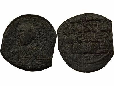Follis, Anonymous, Class A2 - 976 / 1035 Constantinople, Var. 47