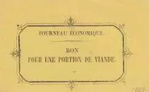 Fourneau &eacute;conomique, bon pour une portion de viande - 1848