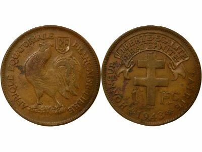 Franc, Free France - 1943 Pretoria