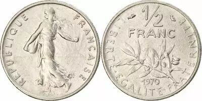 France � franc Semeuse - 1970