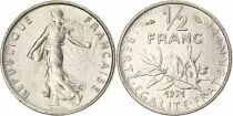 France &frac12; franc Semeuse - 1971