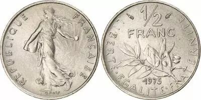 France � franc Semeuse - 1975