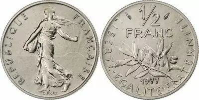 France � franc Semeuse - 1977