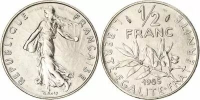 France � franc Semeuse - 1985